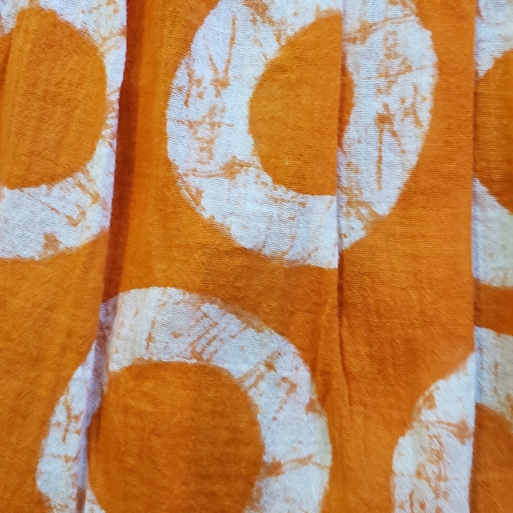 EUC Michael Kors Orange Blouse - Picture 2 of 3
